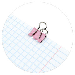 Зажимы канцелярские, арт. 71498 / 24 ЧЁРНЫЙ КОТИК (25 шт. в наборе, размер: 15х25 мм, материал: металл; цвет: розовый; индивидуальная упаковка: ПВХ-блистер на подложке из мелованного картона с европодвесом + ПЭТ-пакет)