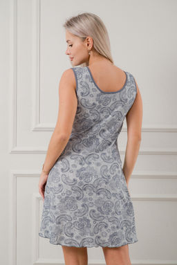 Ночная сорочка из кулирки Белоснежка огурчик - Амадэль фото 6