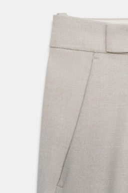 ZW COLLECTION DARTED TROUSERS - Zara фото 8