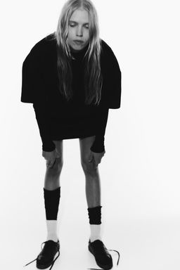 Vestido camiseta oversize - H&m фото 3