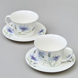 ЧАЙНЫЙ НАБОР LEFARD ВАСИЛЬКИ 4 ПР. НА 2 ПЕР. 250 МЛ  фото 7