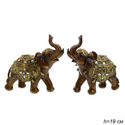 Статуэтка Слон 19 см / XL18397AB /уп 48/ - ГалеонТрейд фото 5