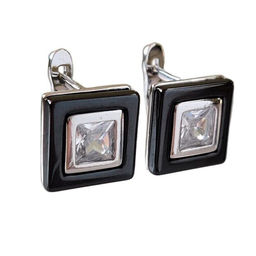 Серьги с керамикой