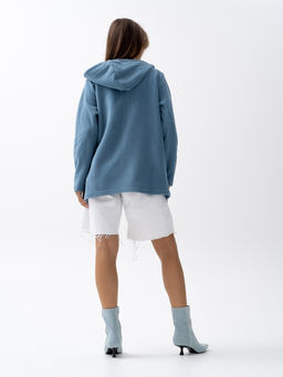 Толстовка флис.арт.673/1-21,серо-голубая - Binita фото 8