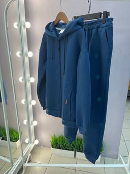 Утепленный костюм мужской футер 3-нитка петля качество пенье