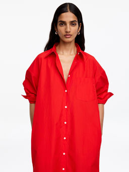 Vestido camisero de algod?n - H&m фото 6