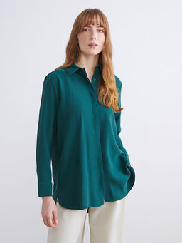 Modal Kar???ml? Kad?n G?mlek Tunik