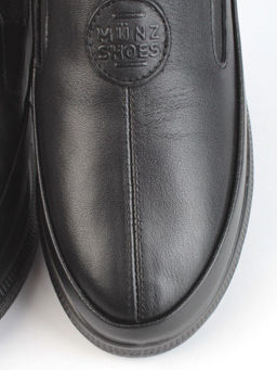 03-5316 BLACK Полуботинки женские (натуральная кожа)