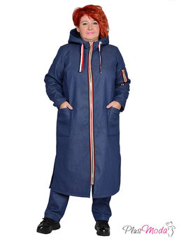 Пальто Модель №1771 размеры 44-84 - Plusmoda фото 6