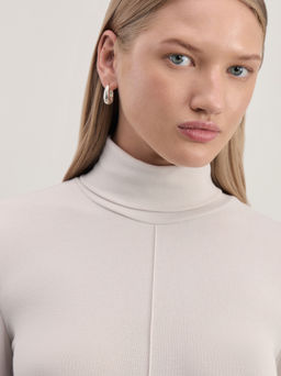 Водолазка из модала со швом / Zarina  фото 7