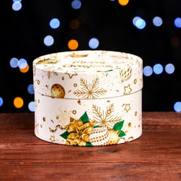 Коробка Merry Christmas завальцованная без окна ,13 х 8,5 см - Simaland фото 4