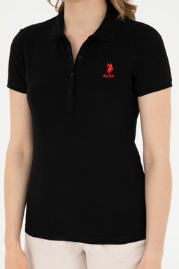 Женская черная базовая футболка Неожиданная скидка в корзине - U.s. polo assn фото 13