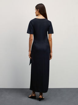 Платье миди с узлом / Zarina  фото 3