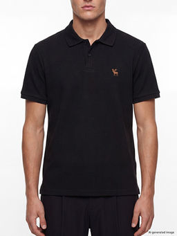 Polo Yaka Nak??l? Erkek Ti??rt