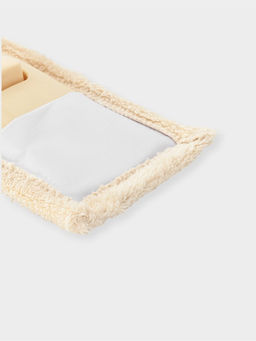 Швабра «Пастель», плоская, окрашенный телескопический черенок, микрофибра, 43×14×124 см