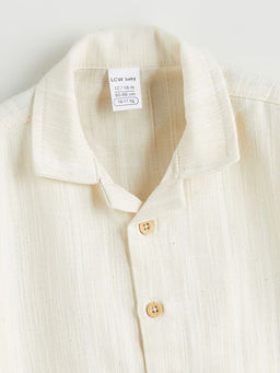 Resort Yaka Erkek Bebek G?mlek ve ?ort 2li