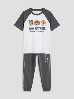 Paw Patrol Bask?l? Erkek ?ocuk E?ofman Tak?m