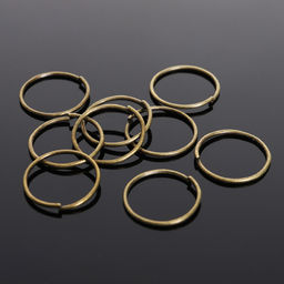 Кольцо соединительное 0.7×12 мм (набор 50 г, ± 440 шт.) СМ-995, бронзы