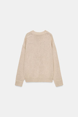 JERSEY PUNTO GRUESO / Beige - Zara фото 8