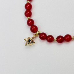 Браслет регулируемый из Сердолика от 16 см