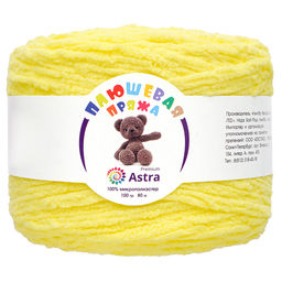 Плюшевая пряжа "Astra Premium"ТМ 100%микрополиэстер 2х100гр/80м