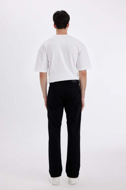 Джинсовые брюки Sergio Regular Fit Normal Mold с нормальной талией и зауженными штанинами - Defacto фото 7