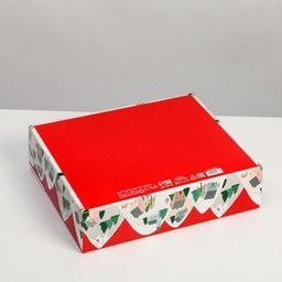 Складная коробка подарочная Новогодние истории,31 24,5 9 см - Дарите счастье фото 6
