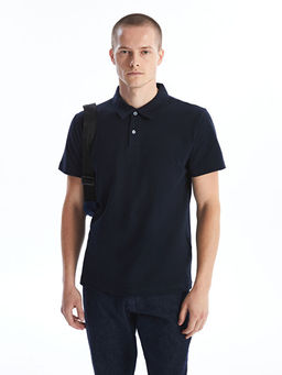 Polo Yaka K?sa Kollu Pike Erkek Ti??rt