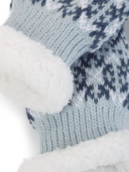 Пеpчатки Китай W47 white/blue - Modo gru фото 2