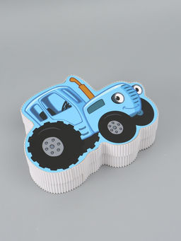 Коробка подарочная «Синий трактор», 19,3 х 14,6 х 5 см