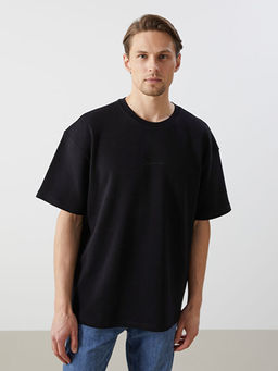 Bisiklet Yaka K?sa Kollu Nak??l? Erkek Ti??rt