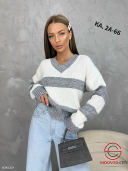 кофта женская с v-вырезом - Bruno фото 3