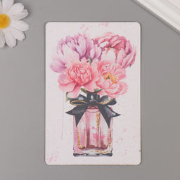 Цена за 2 шт. Открытка для выращивания «Арт Узор. Вырасти сам. Пионы» с семенами, 10×15 см