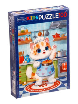 Пазл 100 эл. "Пушистый поваренок" 165х230мм 100ПЗ5_34988