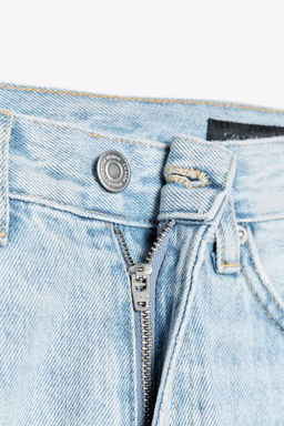 ZW COLLECTION STRAIGHT MID-WAIST JEANS - Zara фото 8