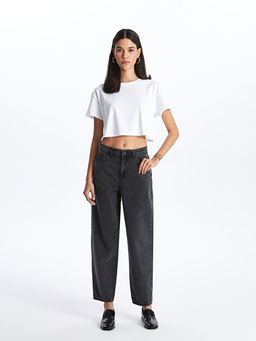 Boyfriend Fit Kad?n Jean Pantolon