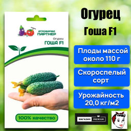 Огурец партенокарпический Гоша - Партнер фото 8