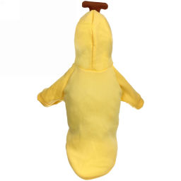 Кофта-толстовка для собаки "Wonderful style-Банан" с капюшоном, размер M (44*30*26см) Ultramarine