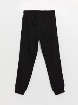 Beli Lastikli Bask?l? Erkek ?ocuk Jogger E?ofman Alt? - Waikiki фото 3