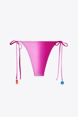 FISH TIE BIKINI BOTTOMS - Zara фото 10