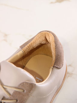 Босоногие кеды 184.natabr.Визон+капучино замша