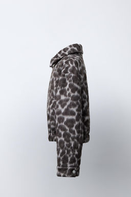 ANIMAL PRINT BOMBER JACKET - Zara фото 4