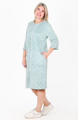 Халат Марго Х-462 (46-62) велюр - Лотос фото 7