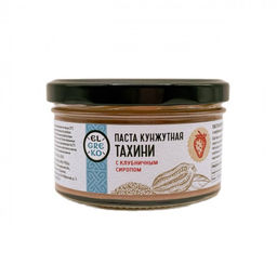 El Greko. Кунжутная паста (тахини) с клубничным сиропом, стекл.банка, 150г