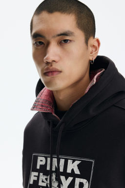 Regular Fit Printed hoodie - H&m фото 3