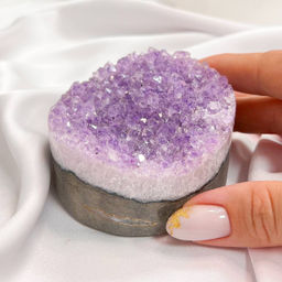 Друза Аметиста резная