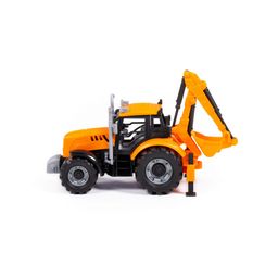 Экскаватор Прогресс инерционный (оранжевый) (в коробке) - Полесье фото 3