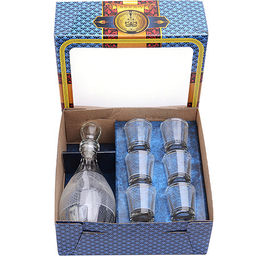 1231-Г Набор д/вина 7пр. Мираж графин+6 стаканов - Mayer&boch фото 11