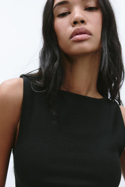 ASYMMETRIC DRAPED T-SHIRT - Zara фото 10