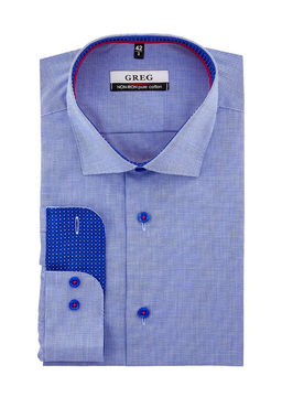 Сорочка мужская длинный рукав GREG 213/131/5577/Z/1p  фото 3